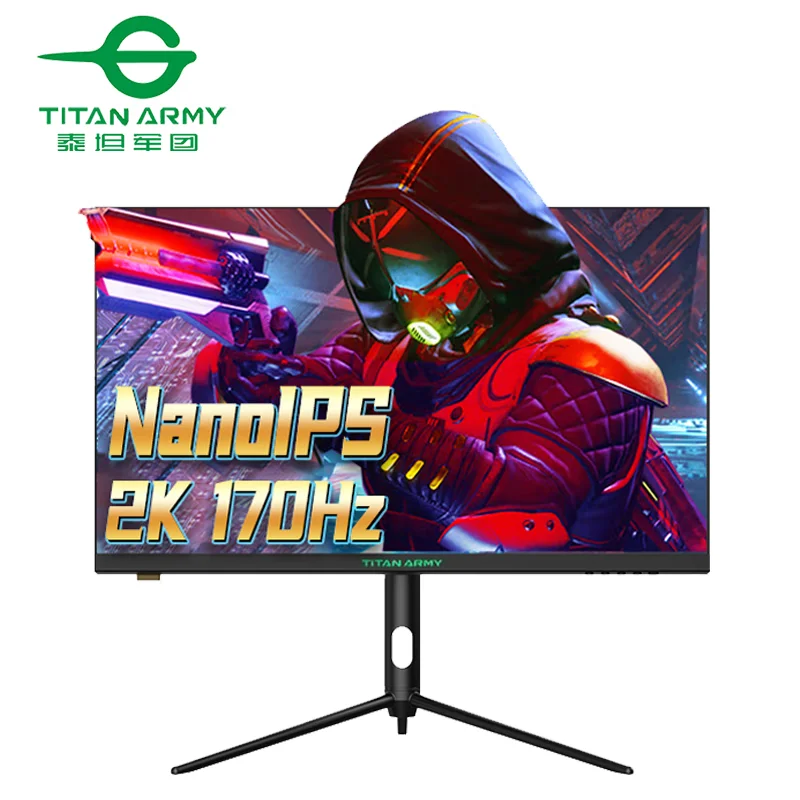 TITAN ARMY 27 inch Nano IPS 2K 170HZ 1ms A-Sync technology