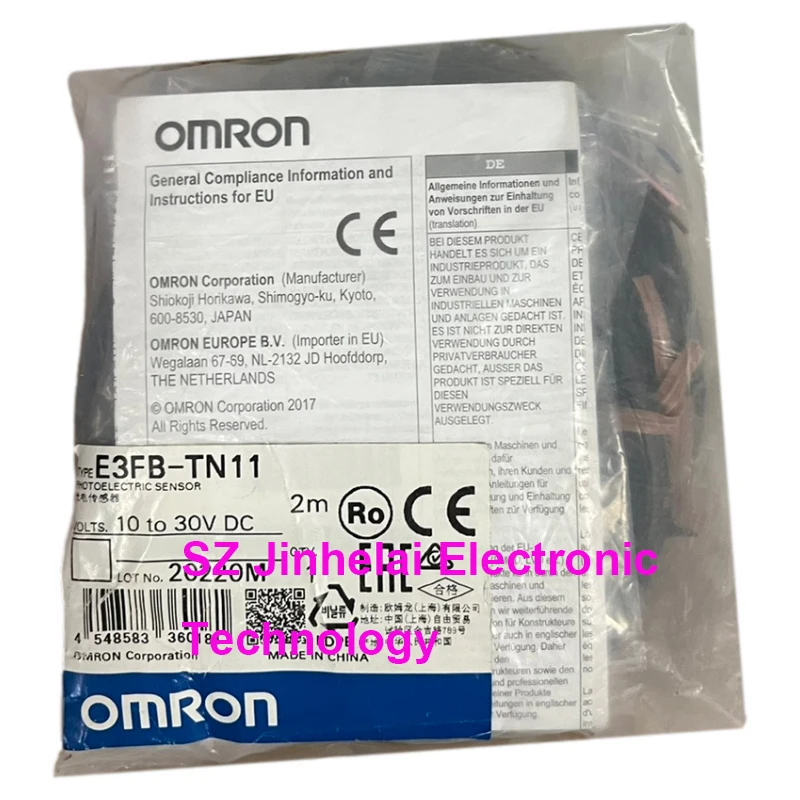 Interruttori Sensore Fotoelettrico Omron 2M E3Fb-Tn11 Nuovi E Originali
