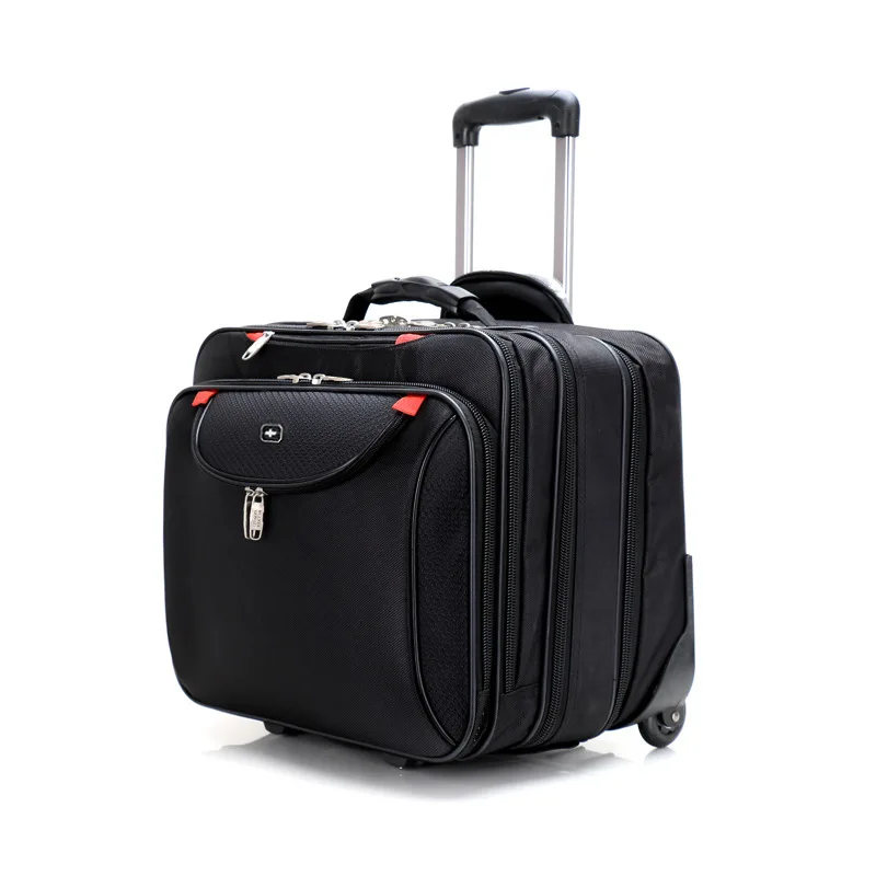 Military Knife Trolley Case Oxford Cloth Suitcase Business Trolley Bag Computer Suitcase