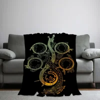 Game M-Monster H-Hunter W-Wilds Skicomfort warm Soft Home Kids Lunch Blanket Suitable for Living Room Office Daily Travel Gifts 2