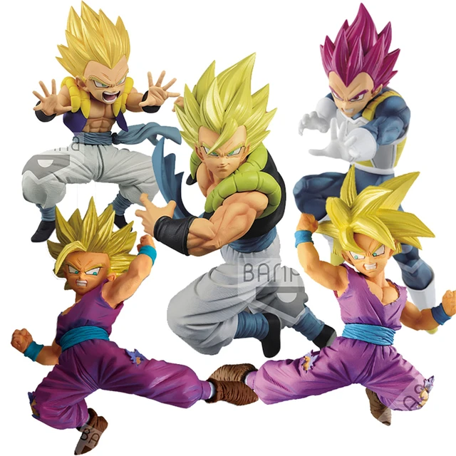 Boneco Dragon Ball Z Gotenks Super Saiyajin 3 Chosenshiretsuden