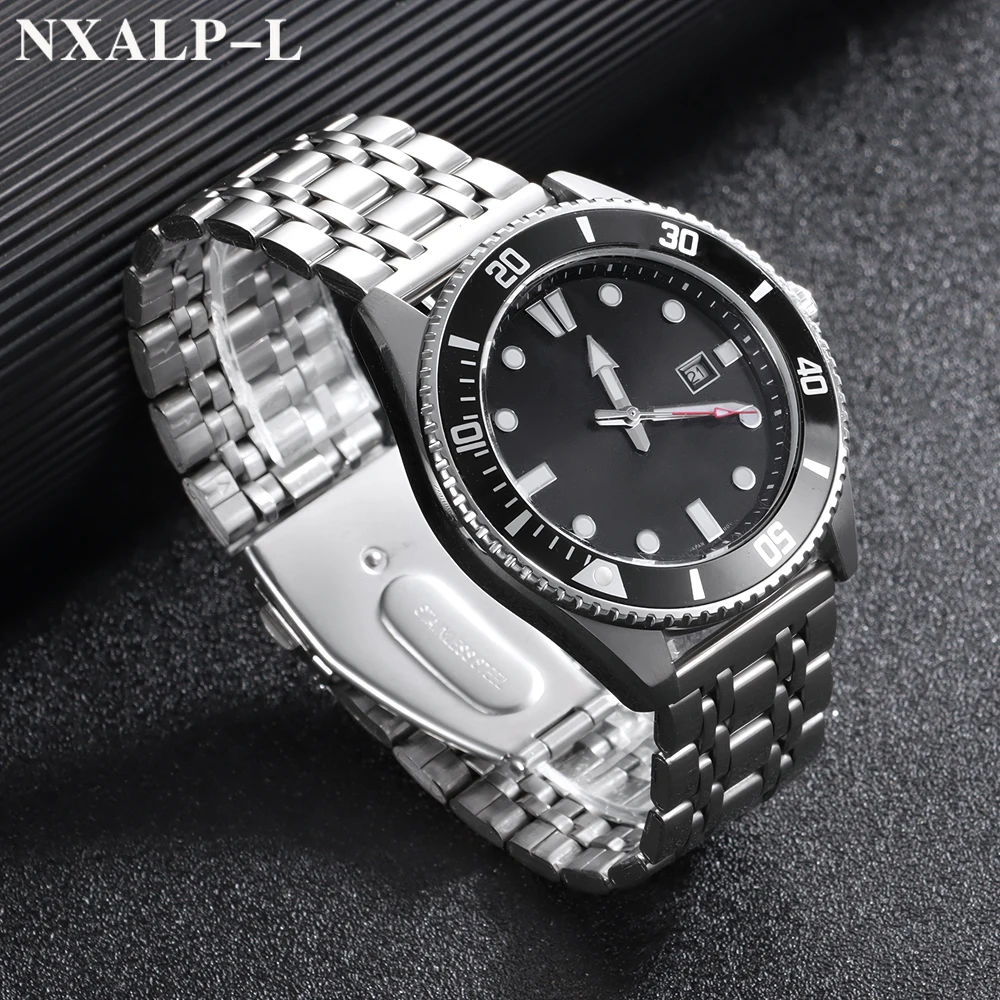 Polished Stainless Steel Universal Watch Strap Bracelet, 20mm/22mm