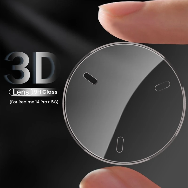 3D Curved Tempered Glass Camera Protector Case - 3 Pack