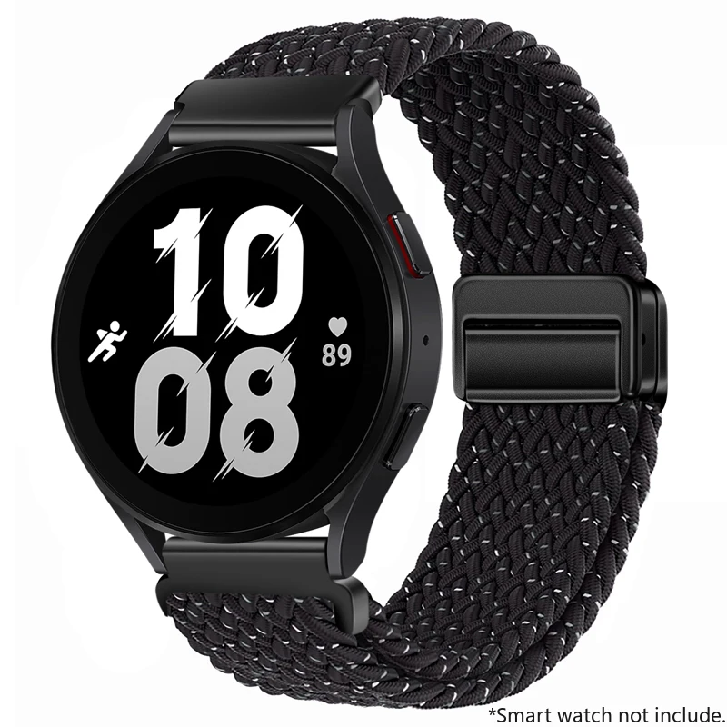 ตัวเลือกสินค้า สายรัดนาฬิกาไนลอน 22/20 มม. ปรับได้ ใช้ได้กับ Huawei Samsung หลายรุ่น