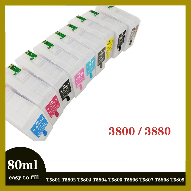 

Картридж T5801 T5802 T5803 T5804 T5805 T5806 T5807 T5808 T5809 для Epson Stylus Pro 3800 3800C 3880
