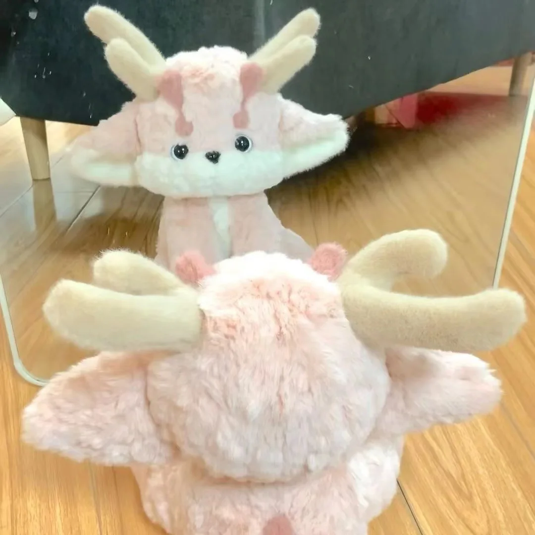 Lucky Stuffed Plush Dragon Cartoon Dolls Animals Home Decor Toys Birthday Gifts