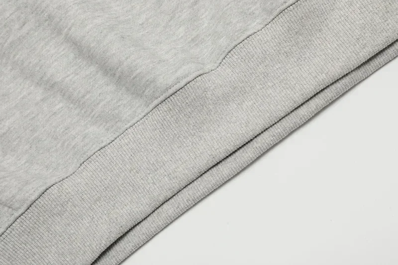 Designer Oversized Hoodie - Luxury Mens Flocked Logo Sweatshirt