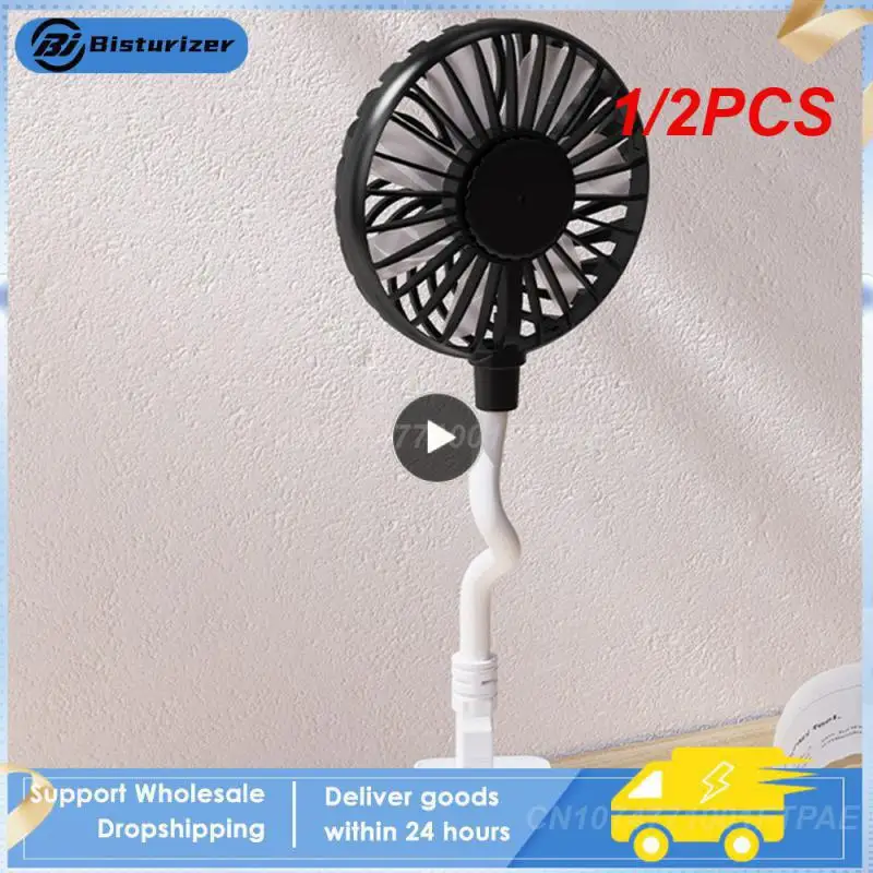 

1/2PCS Mini USB Fan Flexible Cooling Hand Fan Portable Summer Cool Fan For Laptop Power Bank USB Gadgets Connector Cooling