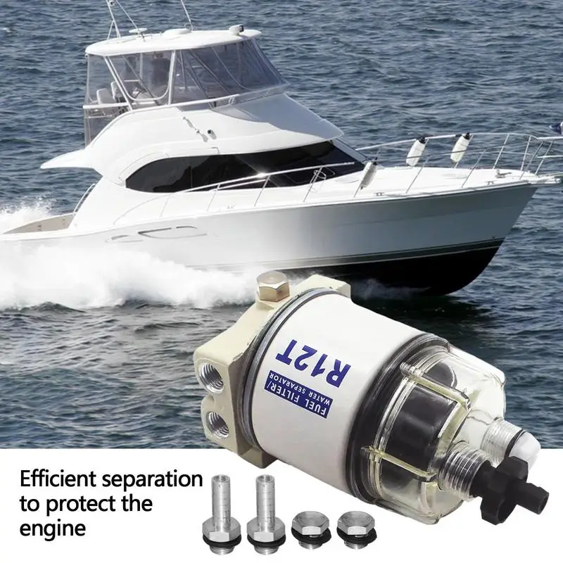 Oil-water oddělovač R12T náhrada papír filtr komponent olej & voda separators pro různý lodní vozidel auto příslušenství