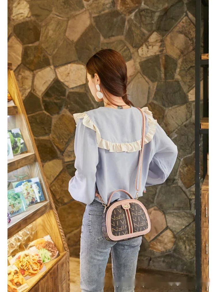 Sac pour femmes 2023 nouvelle lettre impression poche abeille ruban croix sac à bandoulière mode décontracté sac mobile petit sac_voghion.com