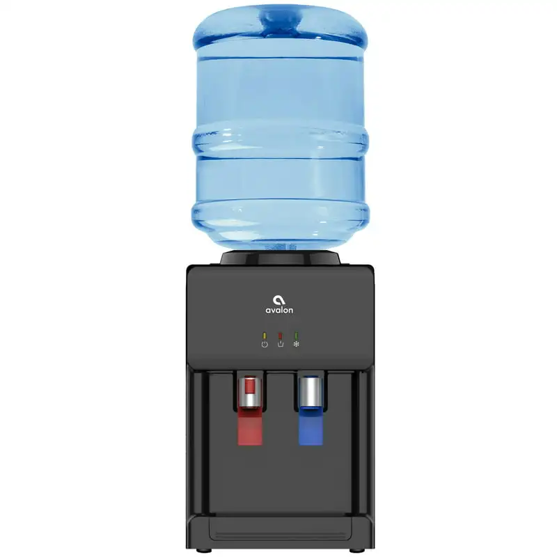 

Premium Top Loading Countertop Water Dispenser, Hot & Cold Water Temperature - Black