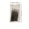 6pcs ESD Anti-Static Stainless Steel Tweezers - Precision Maintenance & Industrial Repair Tools for Working & Model Making. 3