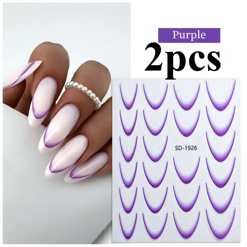 2pcs purple