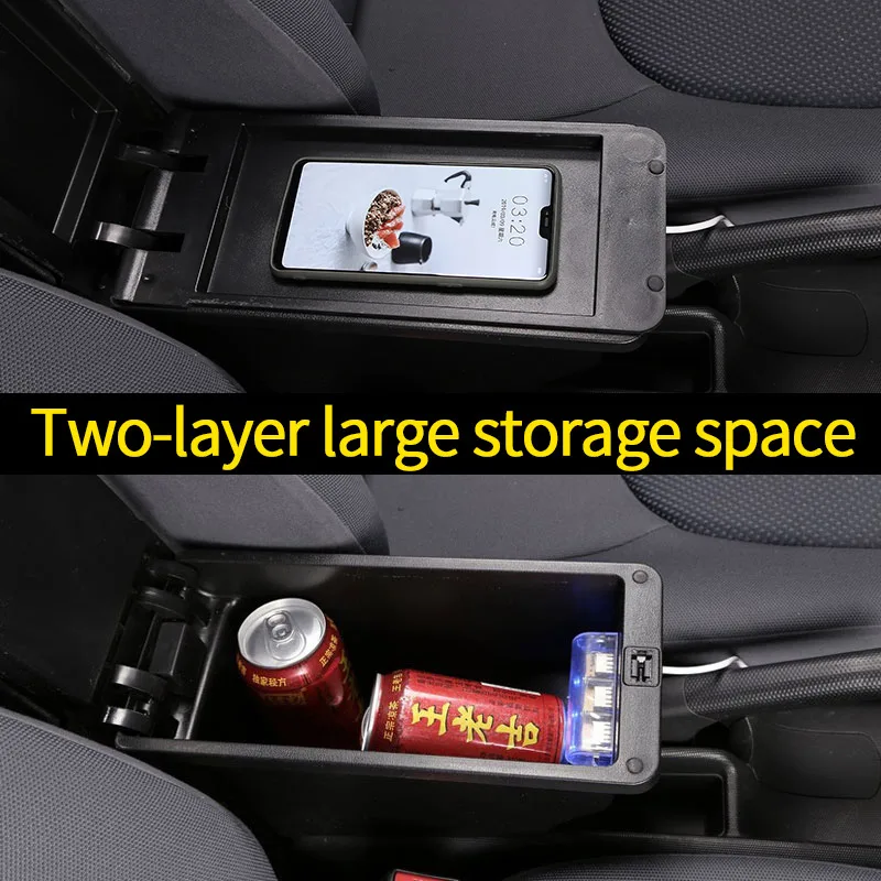 وحدة تخزين وحدة التحكم المركزية للسيارة، مسند ذراع...