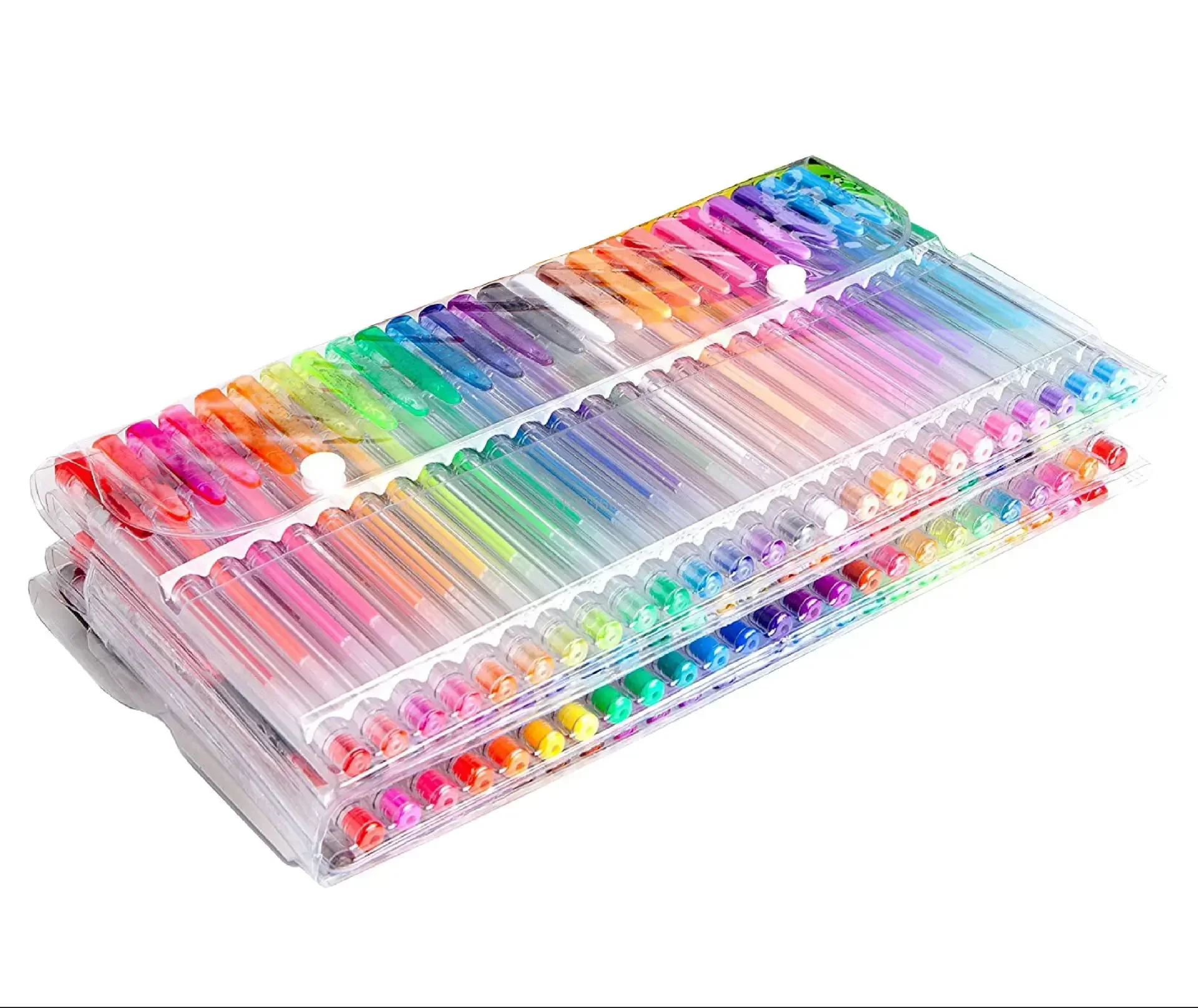 Castle Art Supplies - Set Da 100 Penne Gel Colorate Con Effetti Speciali | Glitter, Neon, Metallico | Per Disegno E Scrapbooking - Foto 5
