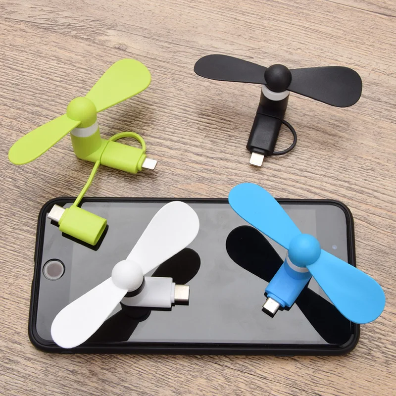 Travel Portable Cell Phone Mini Fan Cooling Cooler for Micro USB for