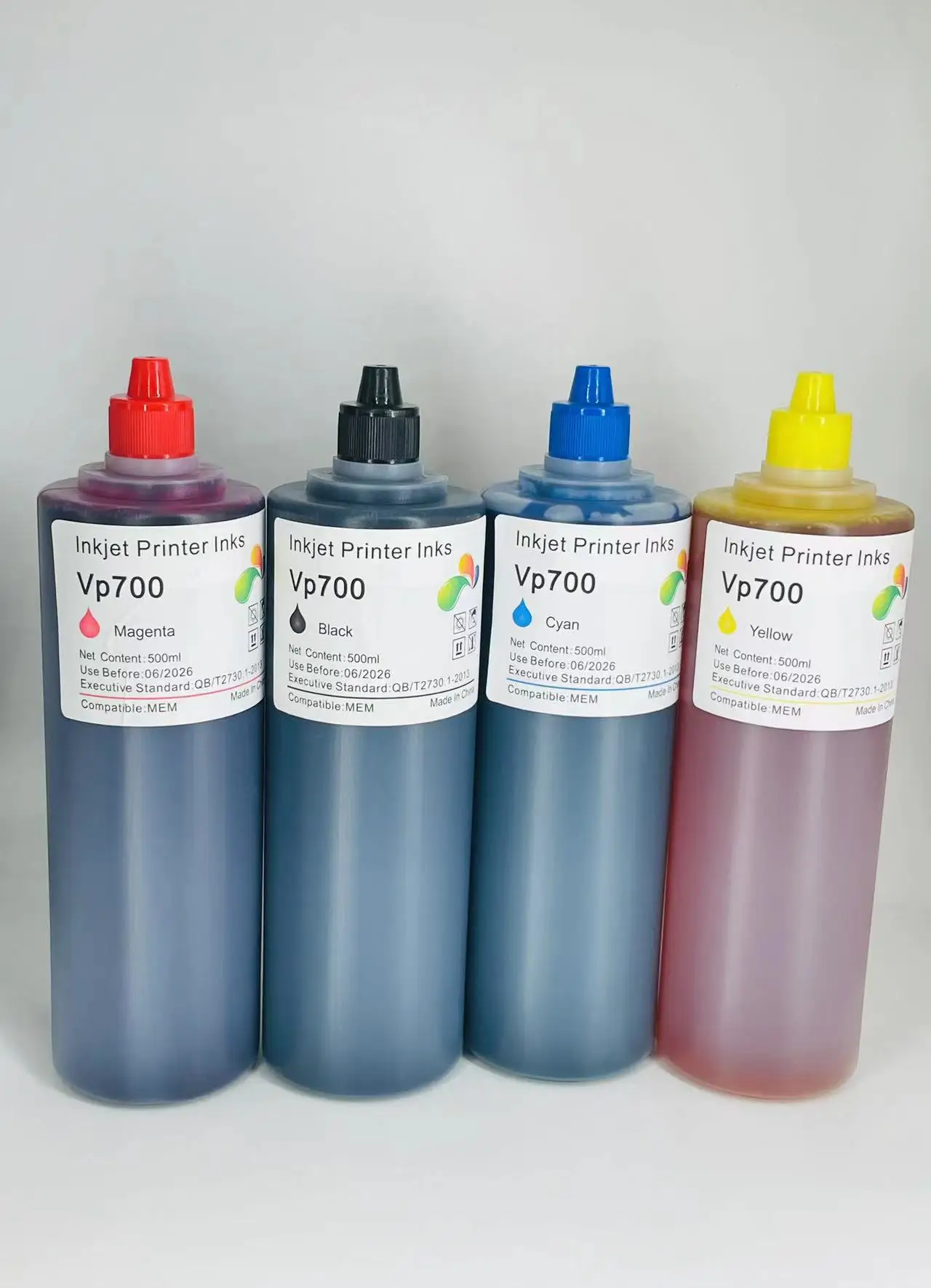 Memjet ink VP700 Label Printer Ink For VP700 VIP color label inkjet printer