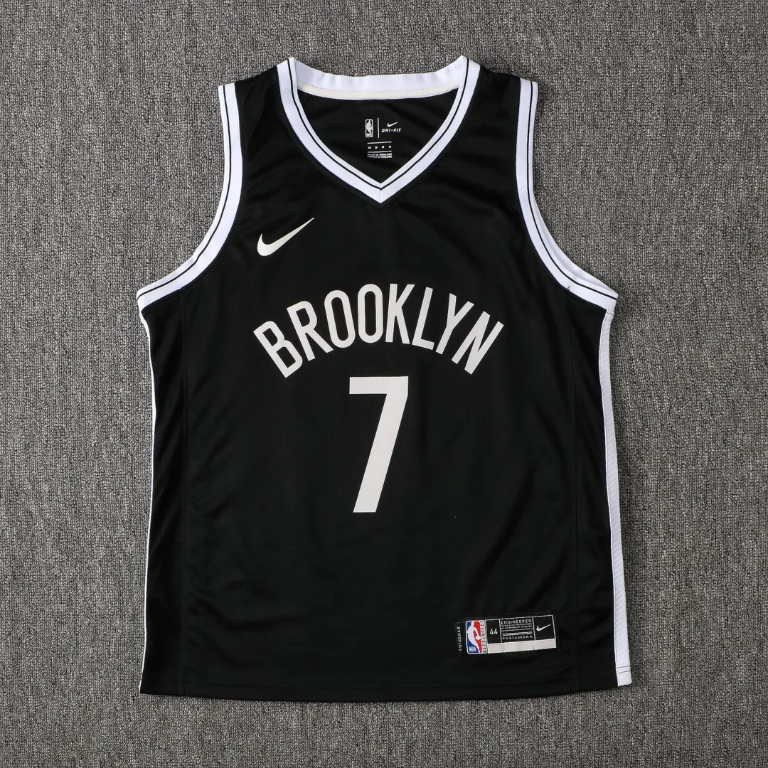 Nike Men's Basketball Jerseys, Fashionable, Solid-color, Durable, Stretchable, Printed, Sleeveless Basketball Jerseys, Black