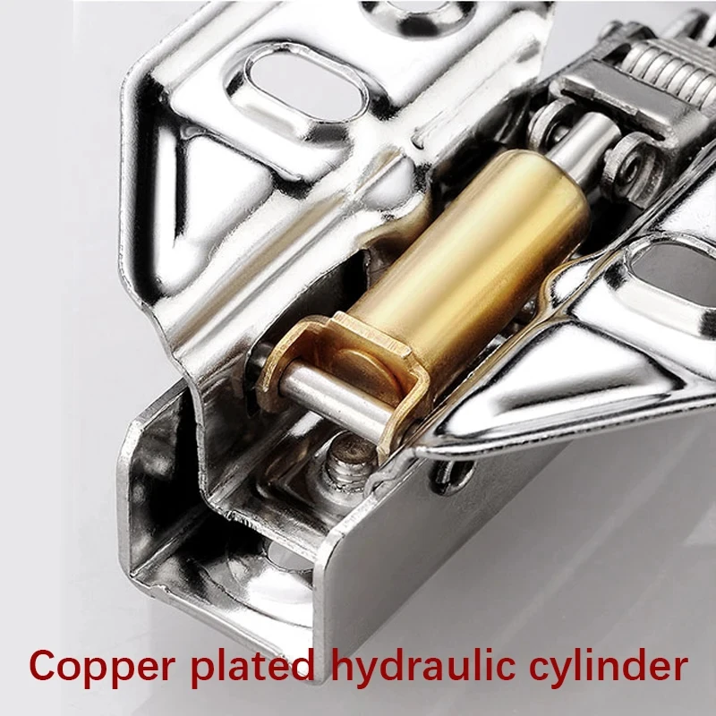 304 Stainless Steel Hydraulic Hinges 1Pcs/10Pcs Cabinet Door Spring Hinge Damper Quiet Closing Kitchen Cupboard Furniture