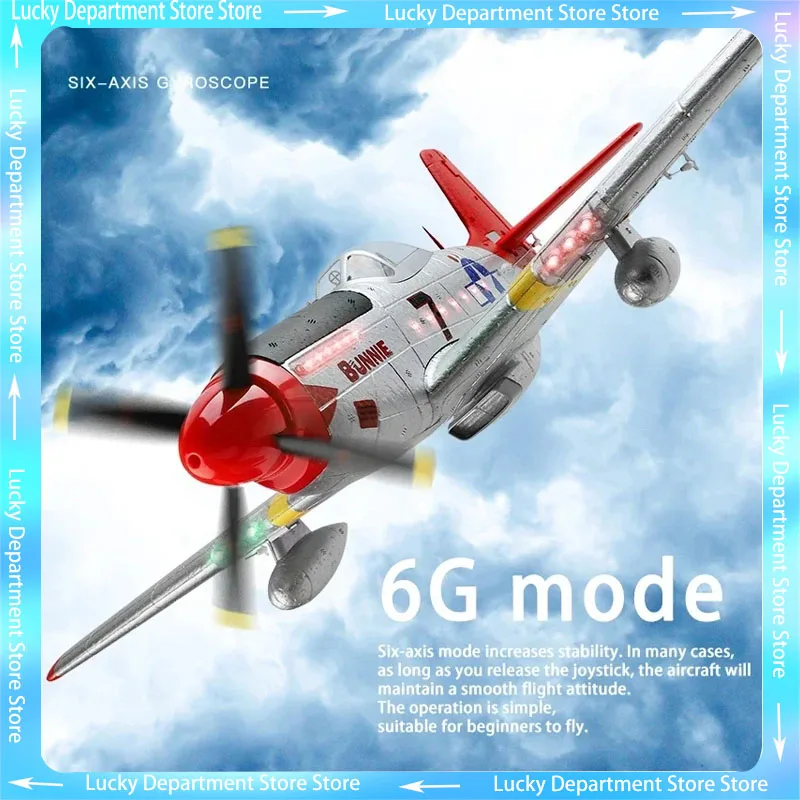 

WL Xk A280-p51 Remote Control Simulates Real Aircraft 3d/6g System Fixed Wing Glider Model Remote Control Aircraft Toys
