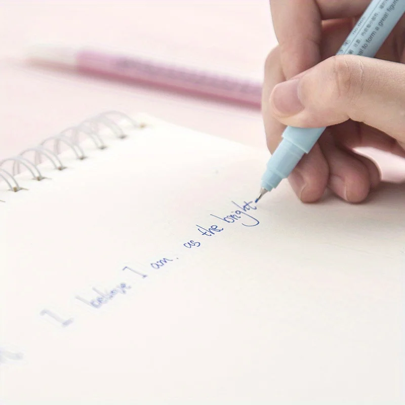 8Colors 0.38mm Extra Fine Point Colored Pens Signature Pen Journal Planner Fineliner Gel Pen for Journaling Note Taking Writing 3