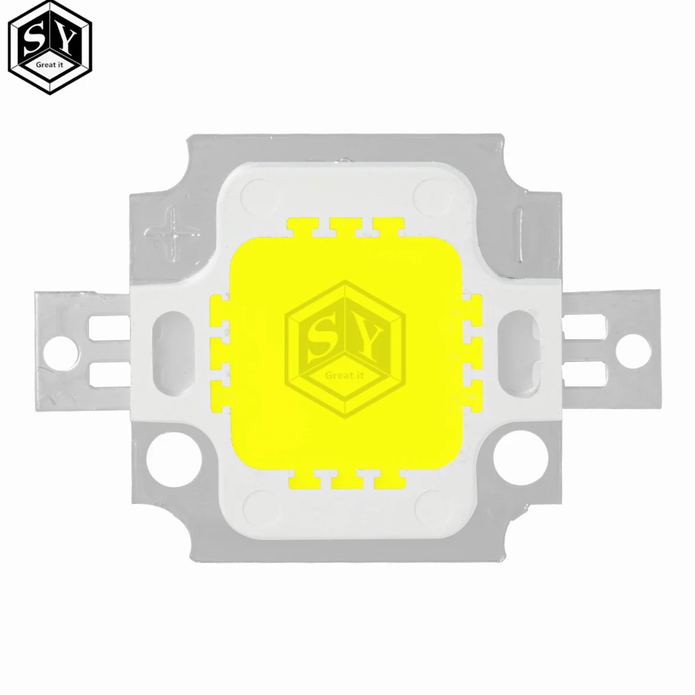 Dual White LED Light Chip for DIY Floodlight Spotlight Bulbs - COB Integrated, Multiple Wattage Options