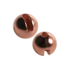 50 Pack 4 Colors 3.0-6.4mm Tungsten Fly Tying Slotted Beads 3
