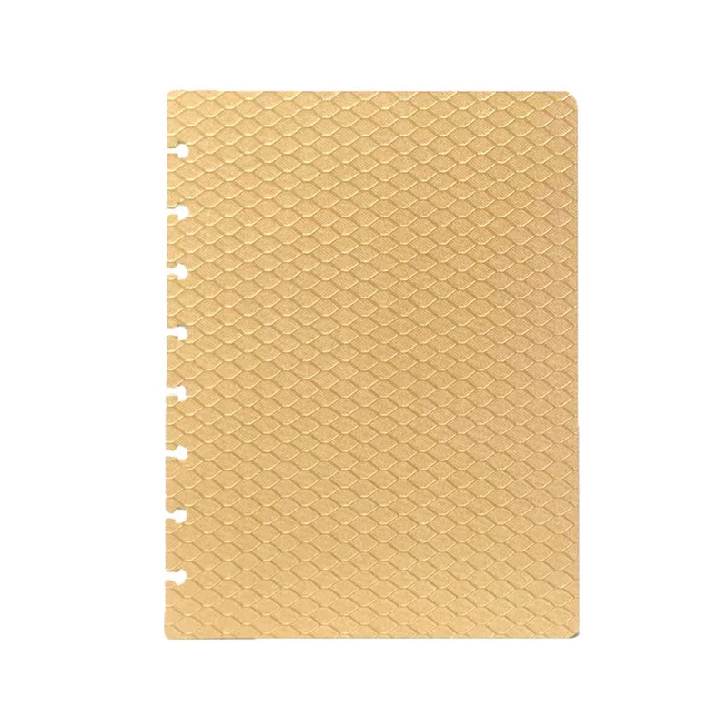 

Fromthenon A5 Disc Ring Discbound Notebook Cover for Talia Happy Planner Accessories Mushroom Hole Scrapbooking Stationery