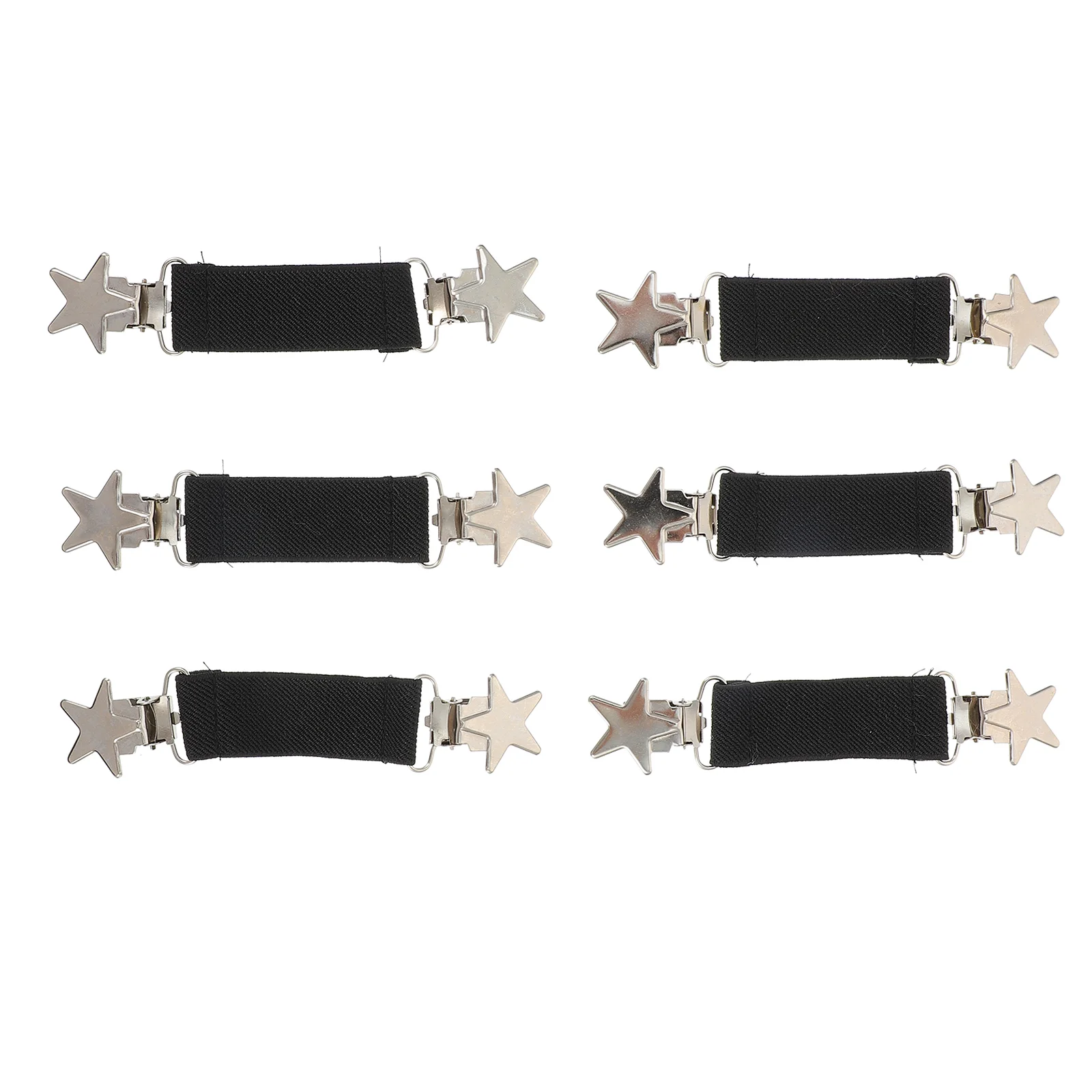 

6 Pcs Glove Clip Shawl Elastic Stainless Steel Mittens Children Gloves Catcher Alloy