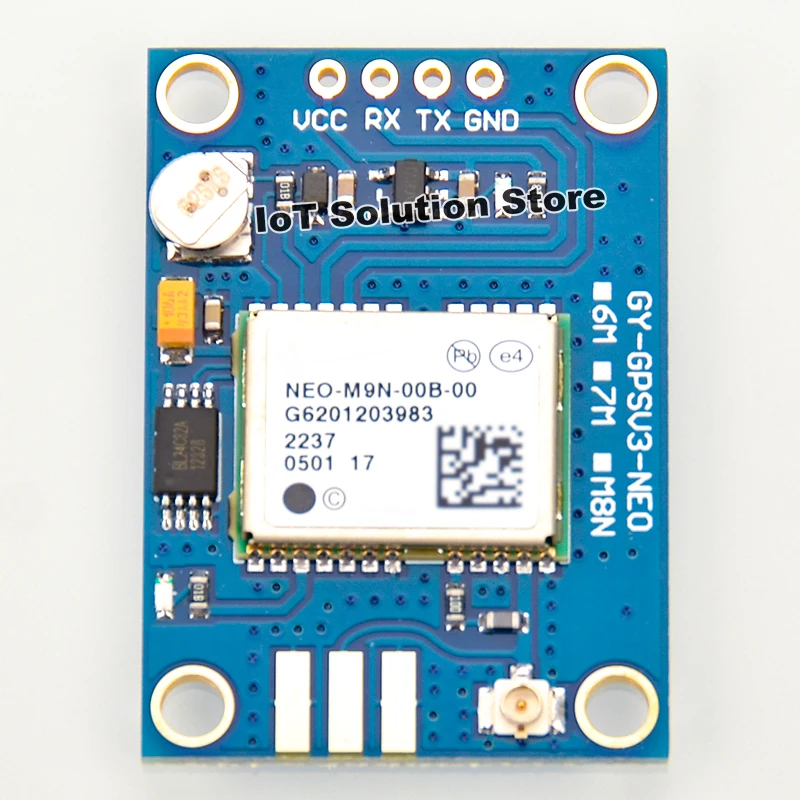 

GY-GPSV3-M9N NEO-M9N Glonass BDS GNSS GPS Receiver Position Module with Active Antenna NEO-M9N-00B NEO-M9N-00B-00 GY-GPSV3-NEO