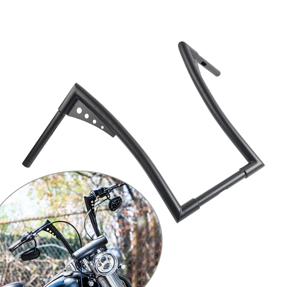 Moto 18 "Rise Ape Hanger Manubrio Per Harley Davidson Sportster Softail Dyna Flst Fxst