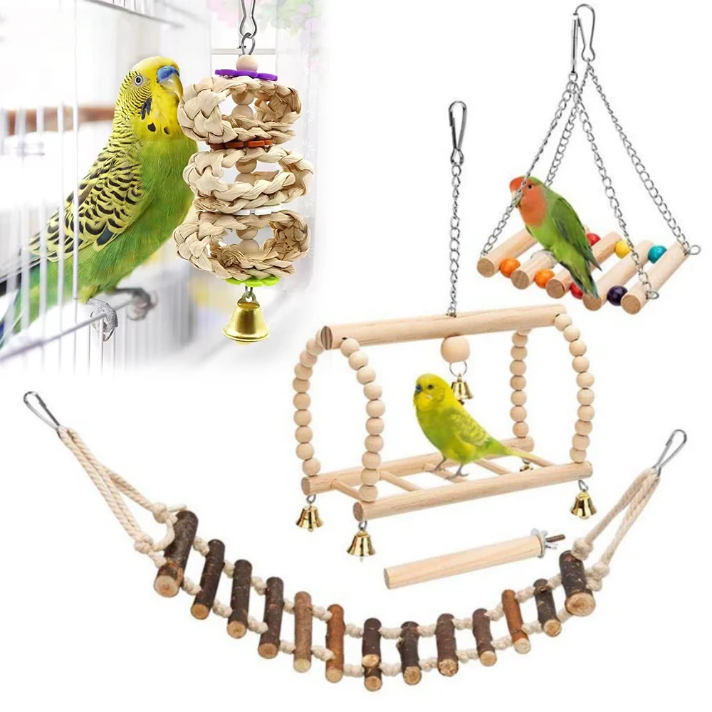 Bird Cage Toy Set 5