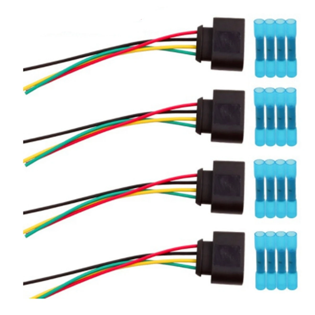 

4 комплекта, соединитель катушки зажигания для A3 A4 A5 A6 TT 1J0973724 2011340