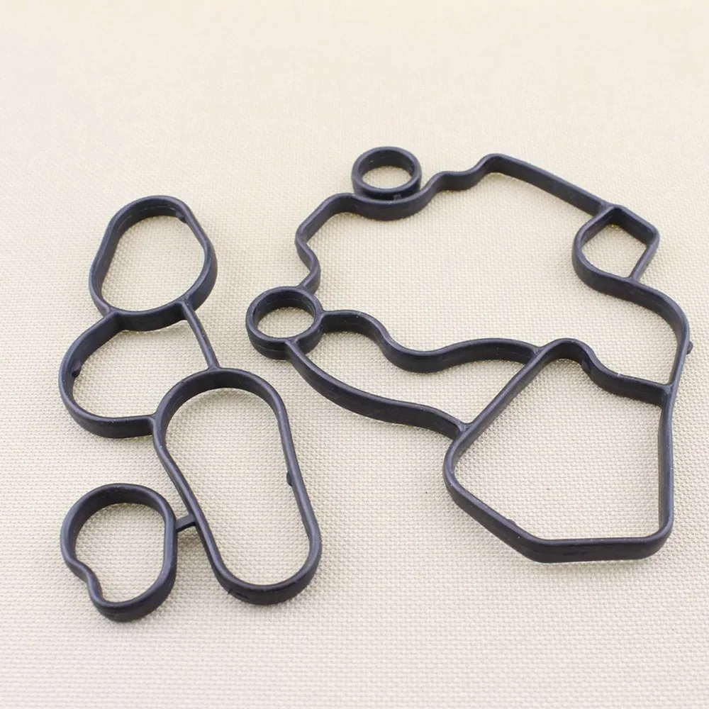 Engine Oil Cooler Gasket Seal 06F115441 06D117070 Audi A3 A4 B7 A6 C6 TT VW Eos Golf GTI Jetta Passat B6 2.0L ONLY