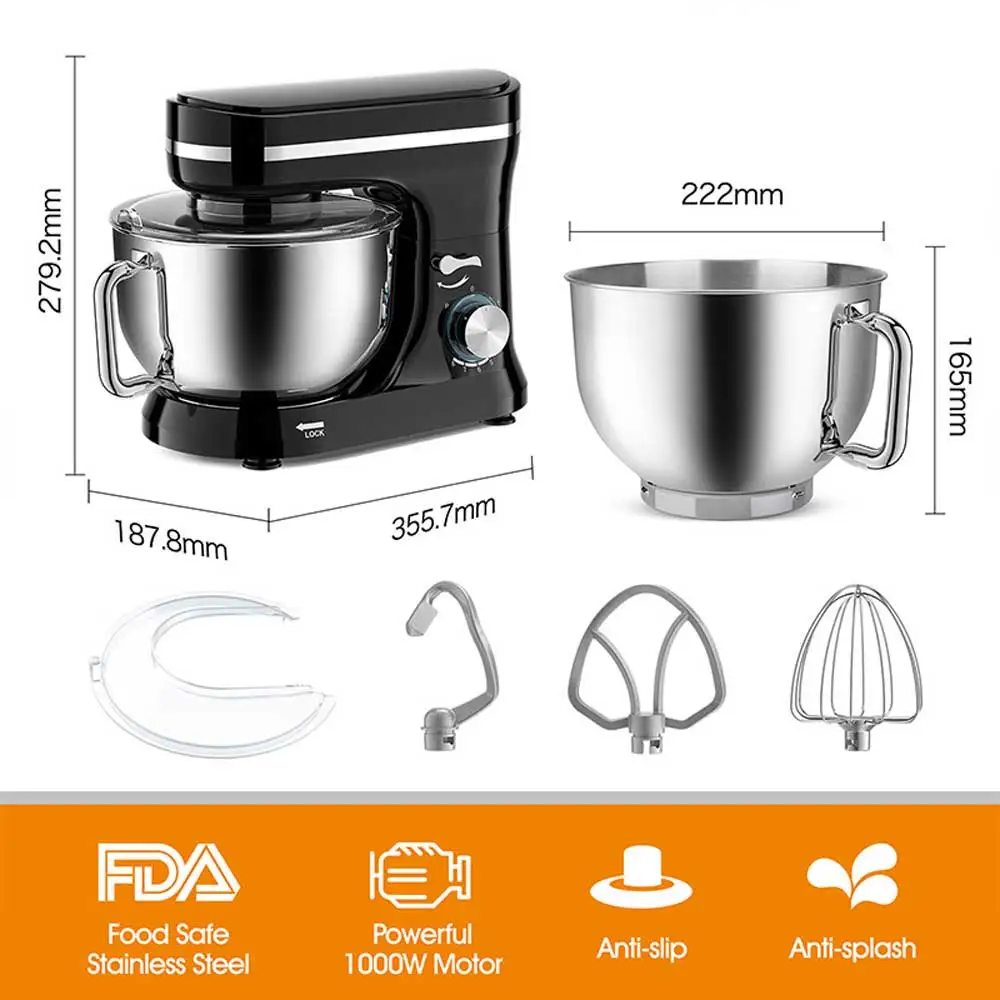 Multifunctional chef machine, household small dough mixer, fully automatic commercial butter mixer 3