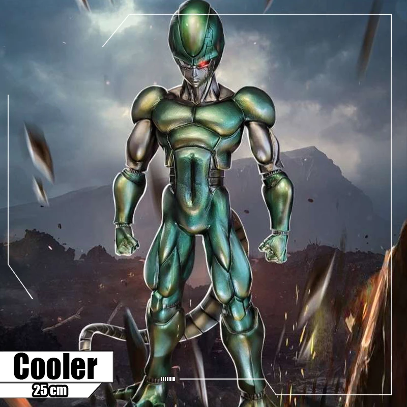 In stock 25CM Dragon Ball Figure Mecha Coora Figure Cooler Robot Statue