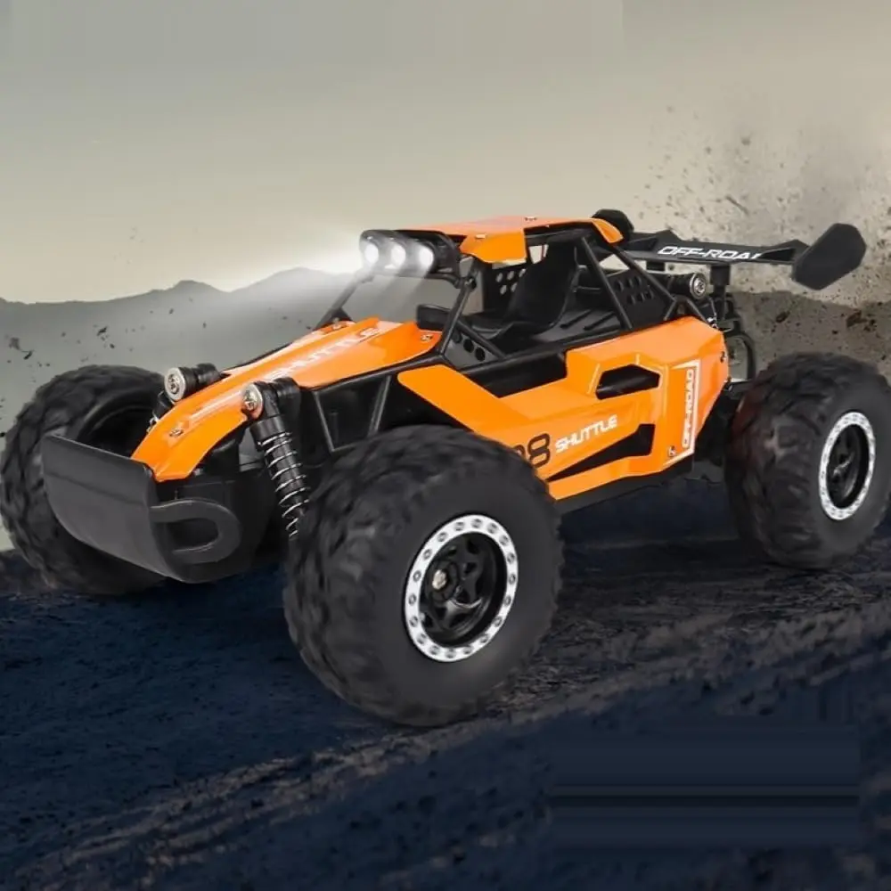 RC Car Remote Control Buggy Truck Racing Climbing Drift Children Boy Toys Gift 2WD 1:16 2.4G with Led Lights pull back car