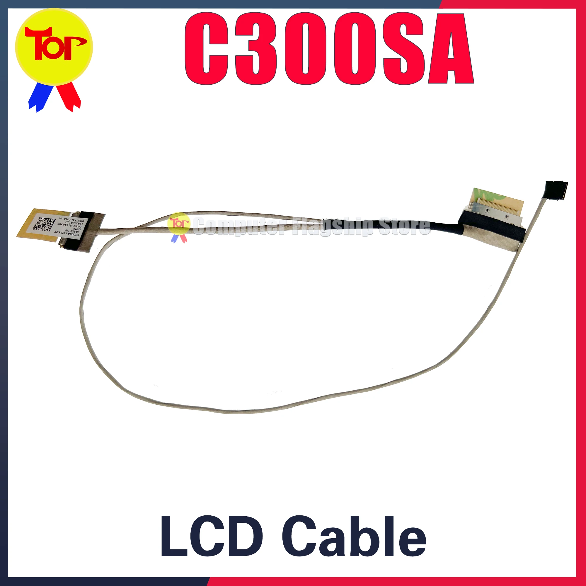 For ASUS LCD CABLE E201NA E201N E201 EDP DD0XKHLC000 Laptop LCD LED Display Ribbon Flex Cable