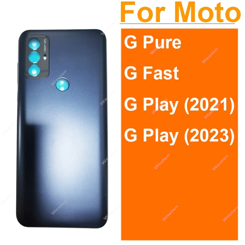 뒷면 커버 후면 도어 하우징 케이스 Motorola MOTO G Pure G Fas..