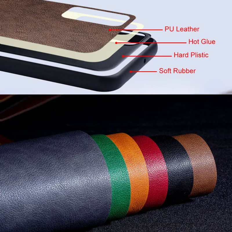 Luxury Leather Card Slot Bag Holder Case - Premium Back Cover