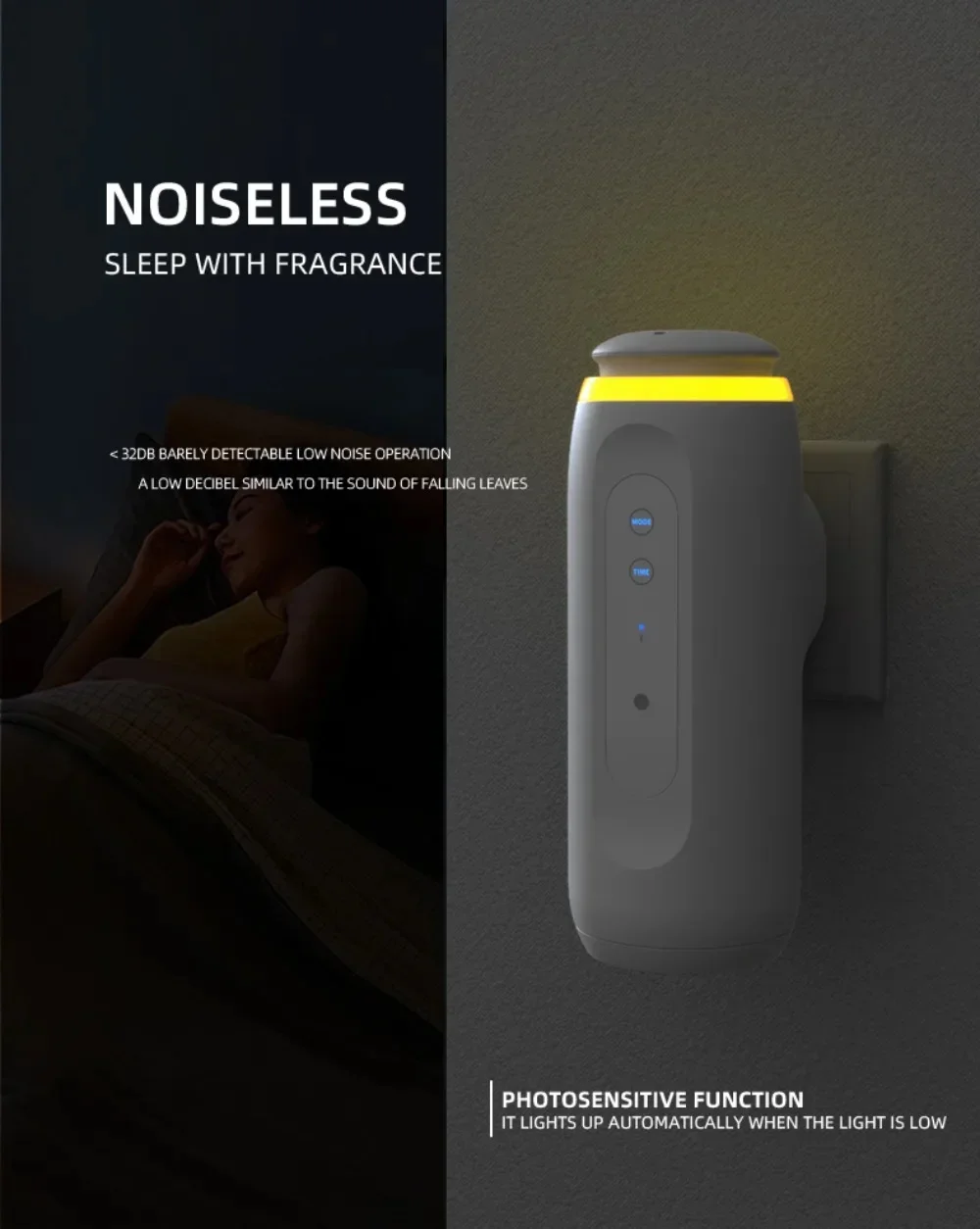 Automatic Smart Aroma Diffuser For Home Fragrance Distribution_voghion.com