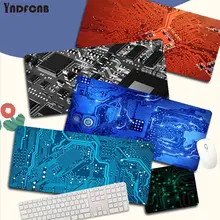 Circuits New Designs Natural Rubber Gaming mousepad Desk Mat for big CSGO Game Player Desktop PC Computer Laptop