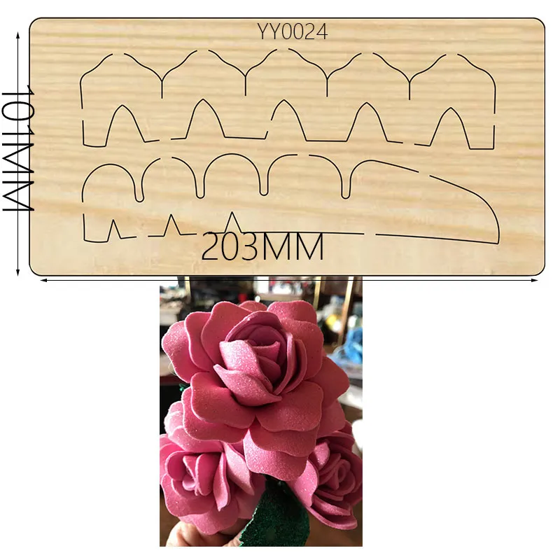 

Flower Wood Die Cutting Dies, Suitable For Common Die Cutting Machines In The Market 2020 New Metal Dies Flower Die Cuts Dies