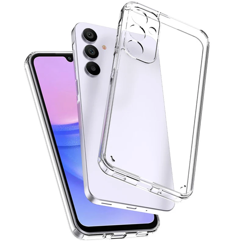Transparent Soft Silicone Clear Phone Case - Sleek & Durable Protection