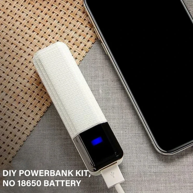 Small Emergency Mobile power sources 18650 Single Cell Battery Box Easy to Use DIY Power Supply Case for 18650 Battery