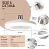 3In1 Ceiling Fan With Lighting Lamp E27 Converter Base With Remote Control For Bedroom Living Home Silent Ac85-265v 3