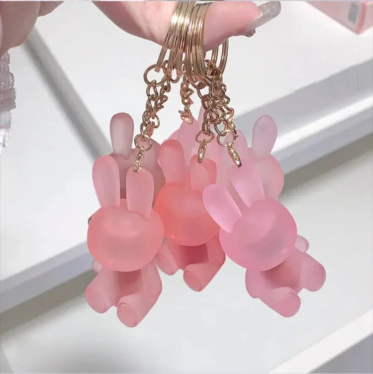 Cute Bunny Lipgloss Matte Velvet Lip Clay Long-lasting Color Non-drying Gege Bear Rabbit Lip Glaze 6