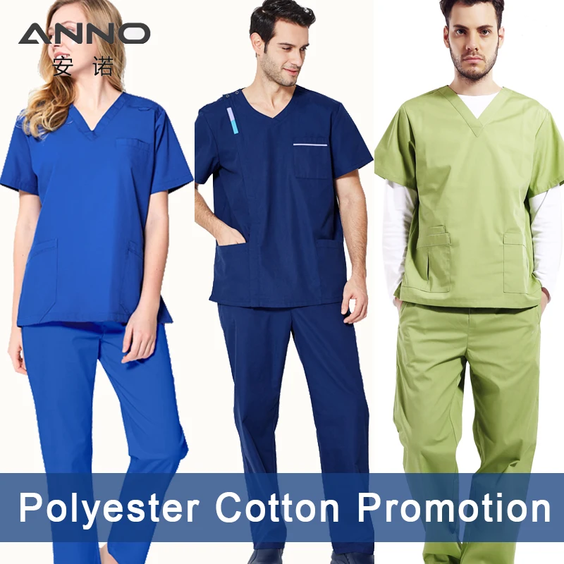 Clothes Hospital Work Work Clothing Hospital Polyester Scrub Suits