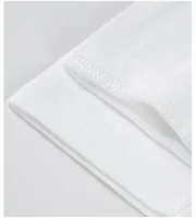 T-shirt tendance mode estivale, marque de luxe, imprimé lettres, t-shirt en coton pour homme et femme, t-shirt à manches courtes, haut unisexe 3