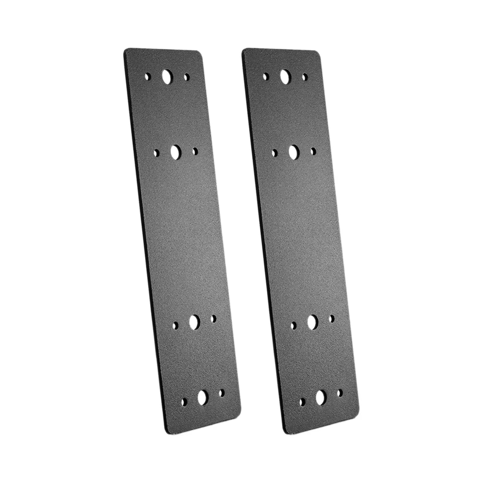 2 Pieces Straight Steel Flat Plate 10inchx3inch Joining Brackets Mending Plate for Framing Pavilion Furniture Repair House